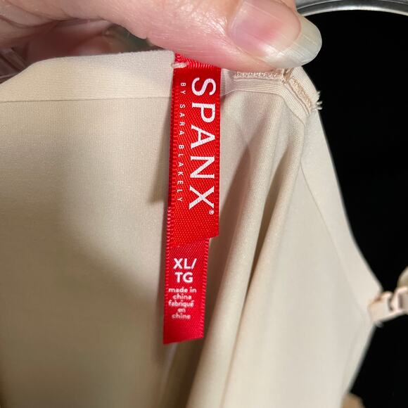 Spanx Thinstincts Convertible Cami Soft Nude Layering Shapewear Neutral XL - Picture 3 of 5